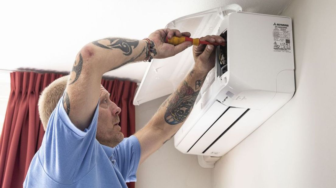 Een op de vijf huishoudens heeft een airco in huis.