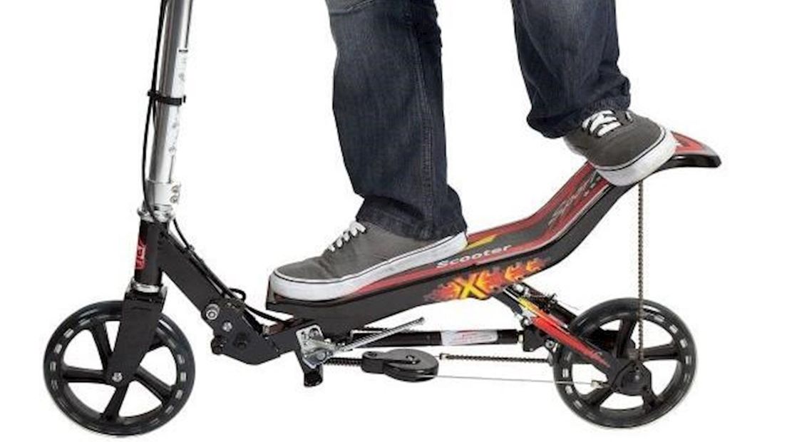 De verboden space scooter