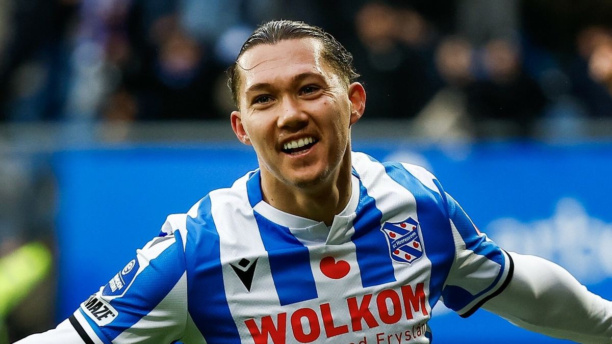 Maxence Rivera belooft goals voor sc Heerenveen: 