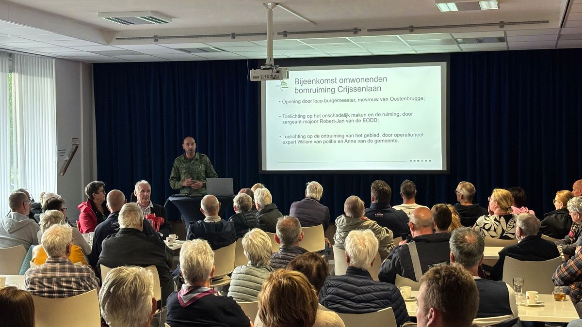 Vliegtuigbom dwingt ruim 200 Bressiaanders tijdelijk hun huis uit; 'Wij maken ons echt geen zorgen'