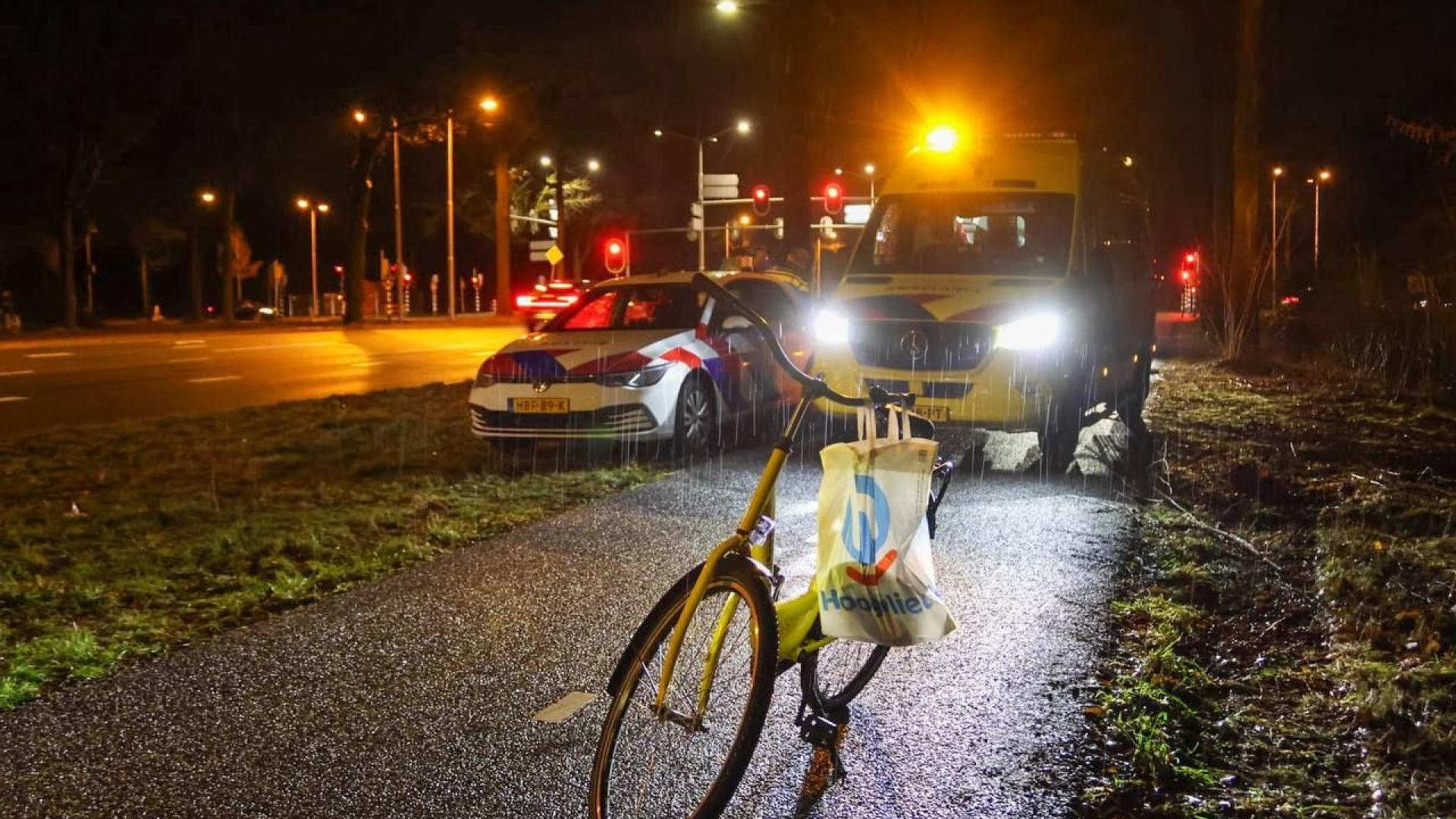 Hulpdiensten massaal in actie na val fietser
