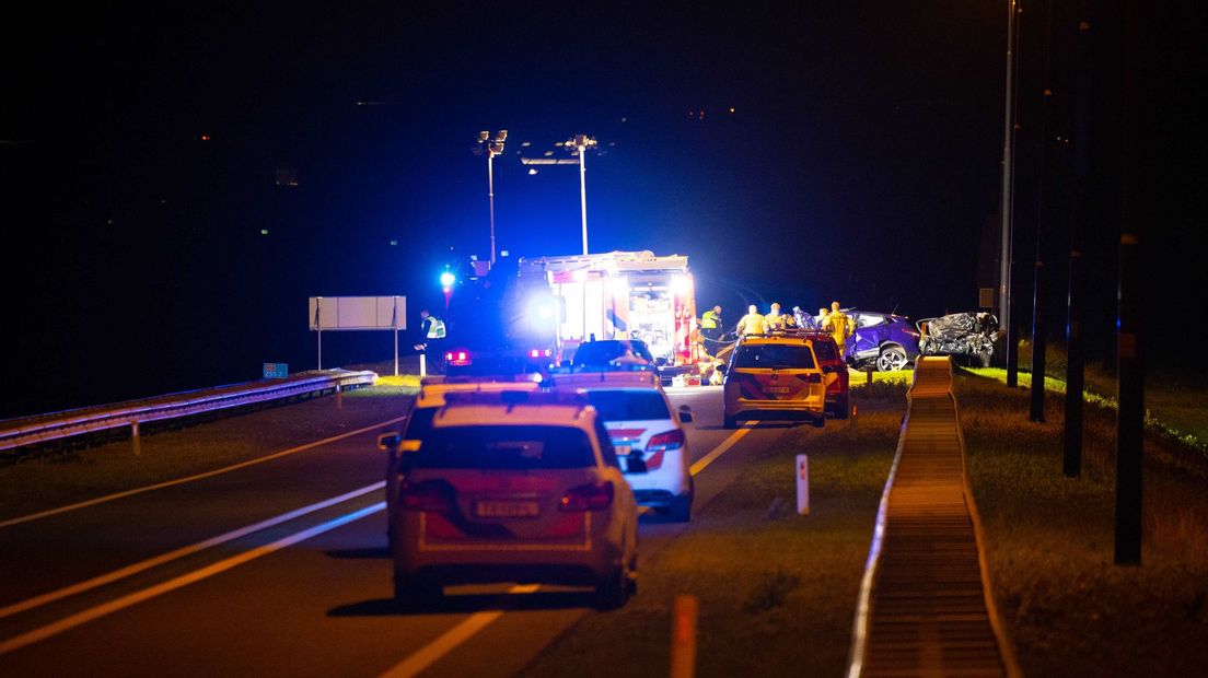 Drie doden bij ongeluk N50 na achtervolging