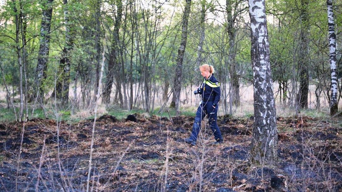 Politie doet onderzoek naar drie heidebranden