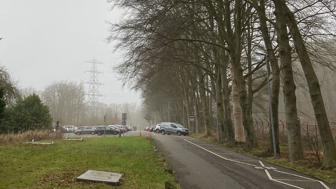 Parkeerplaat op voormalige locatie KEMA Suspensie Test Reactor