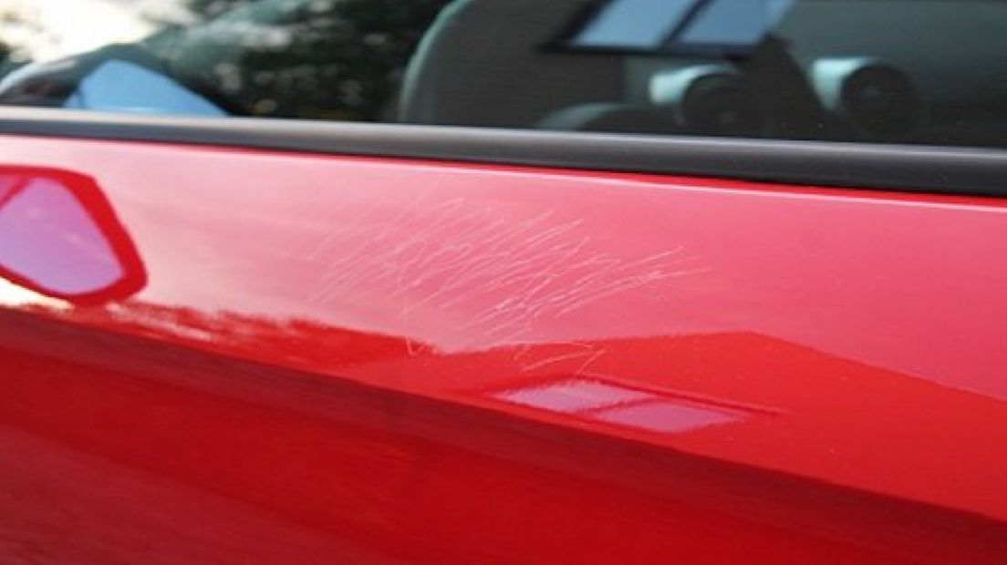 20 auto's bekrast in Nunspeet