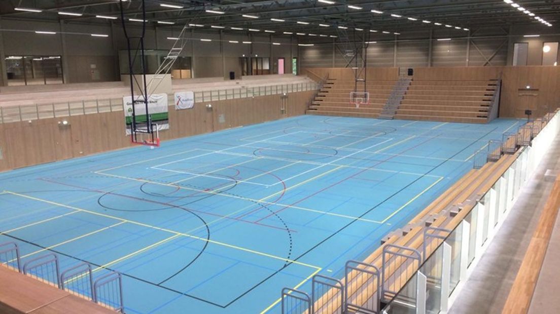 Sporthal Activum in Hoogeveen (Rechten: RTV Drenthe/Hielke Meijer)
