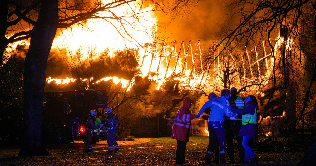 Farmhouse Destroyed in Major Assen Blaze