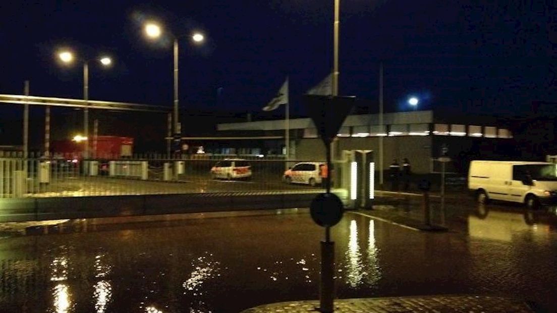 Wateroverlast na brand AKZO Deventer