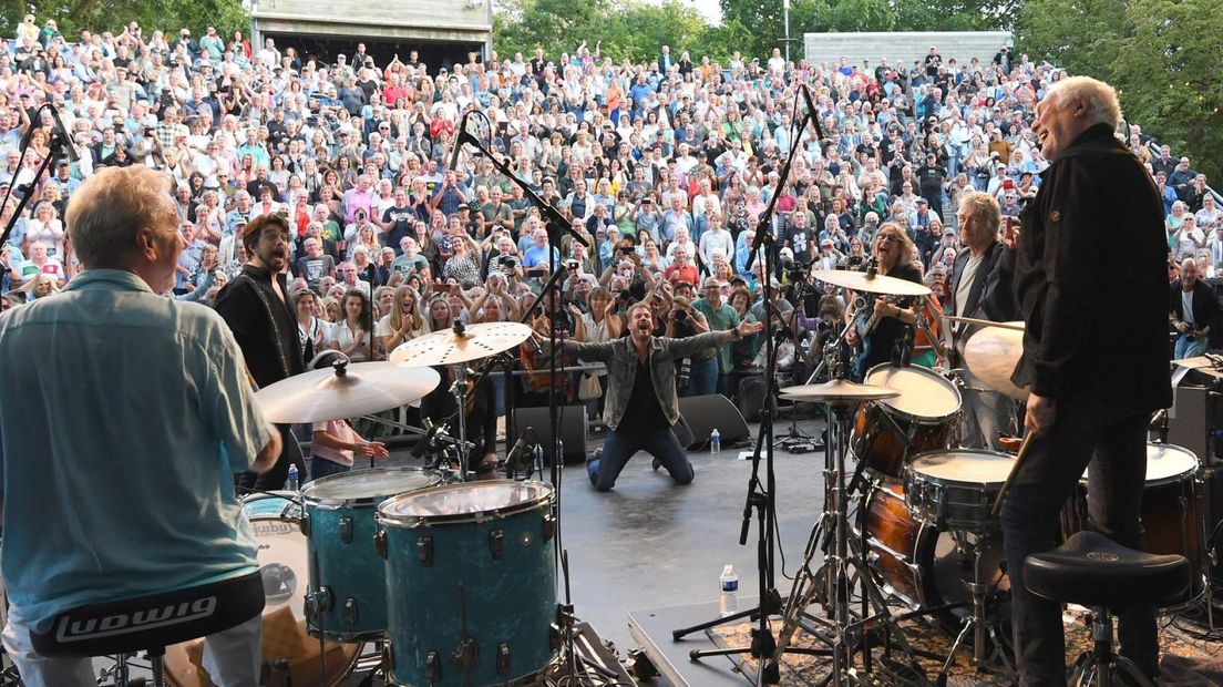 Fans genoten van optredens van de oude Haagse rockers