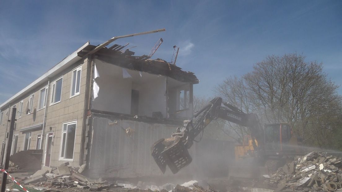 De sloop van de honderden woningen in de volkswijk zorgde voor veel emotie