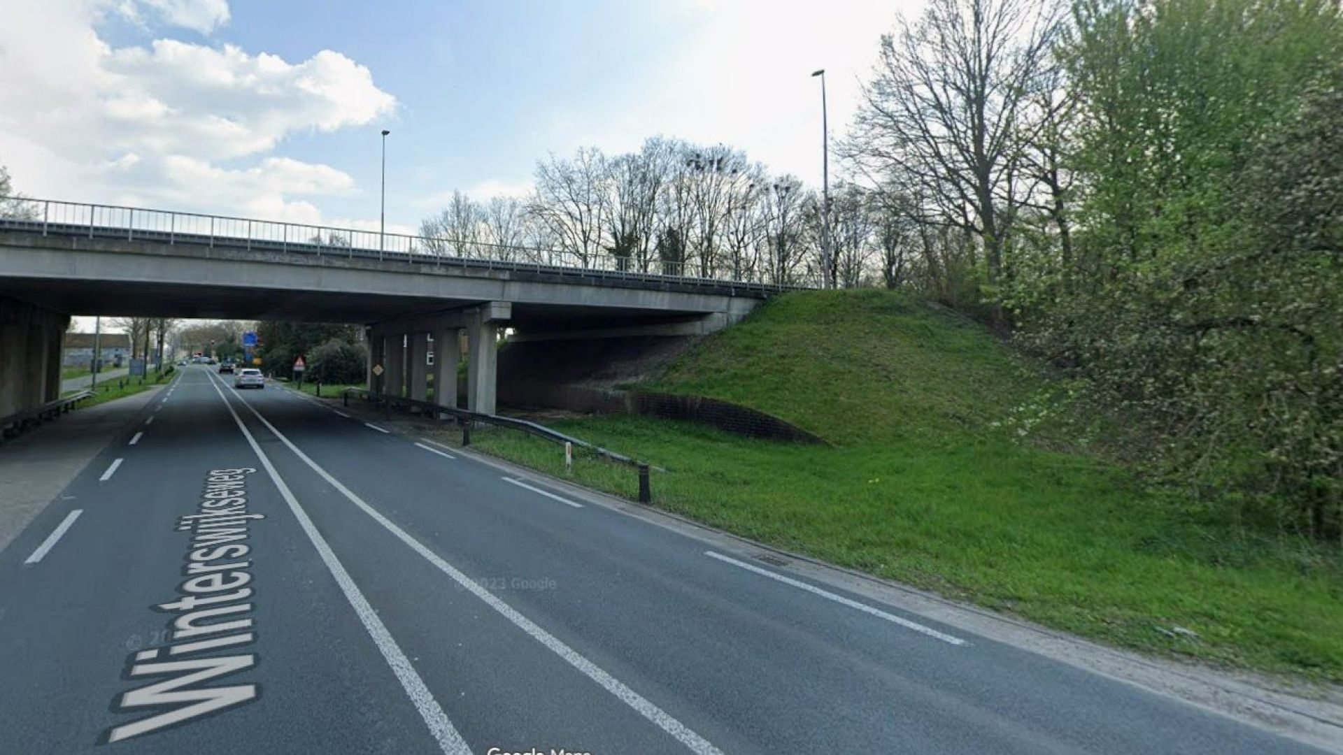Werkzaamheden aan viaduct Walterbosch bij Groenlo veroorzaken verkeershinder.