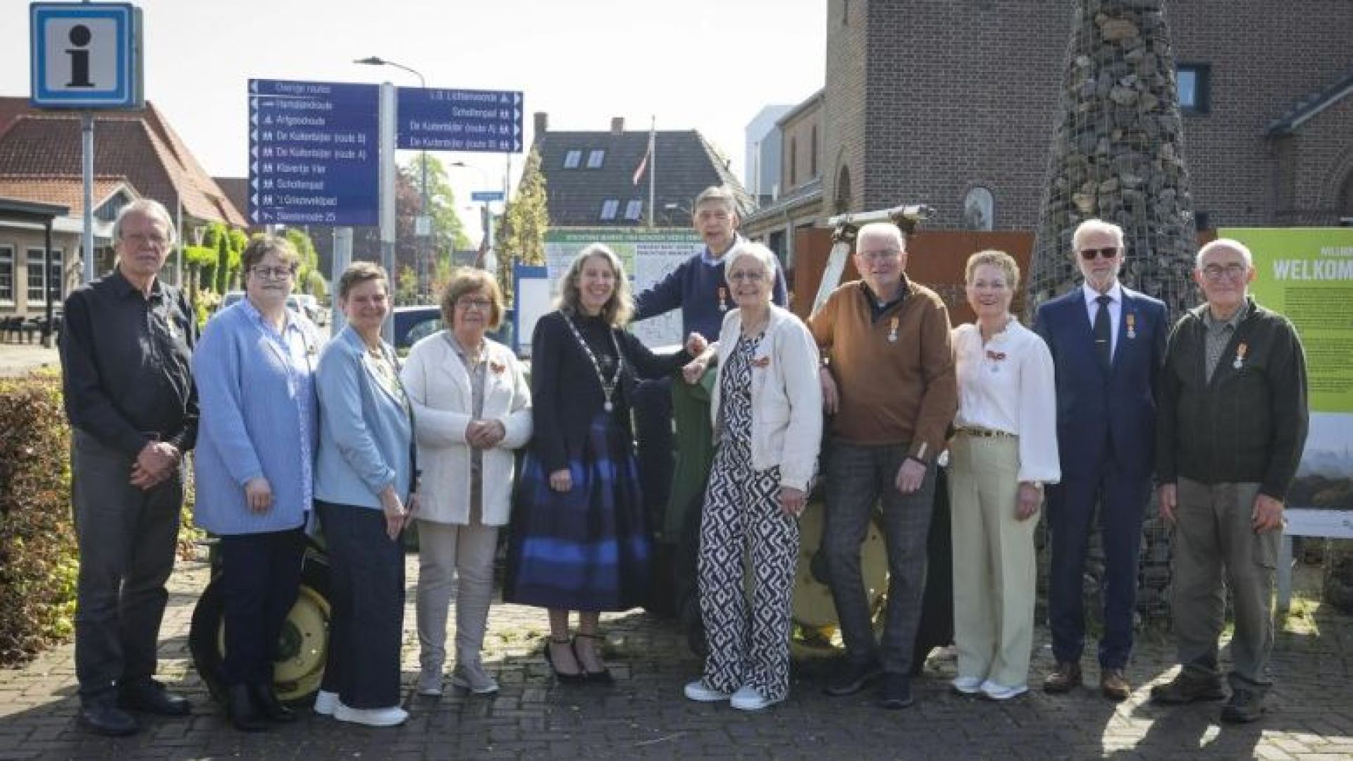 Ook in Oost Gelre werden er lintjes uitgereikt.