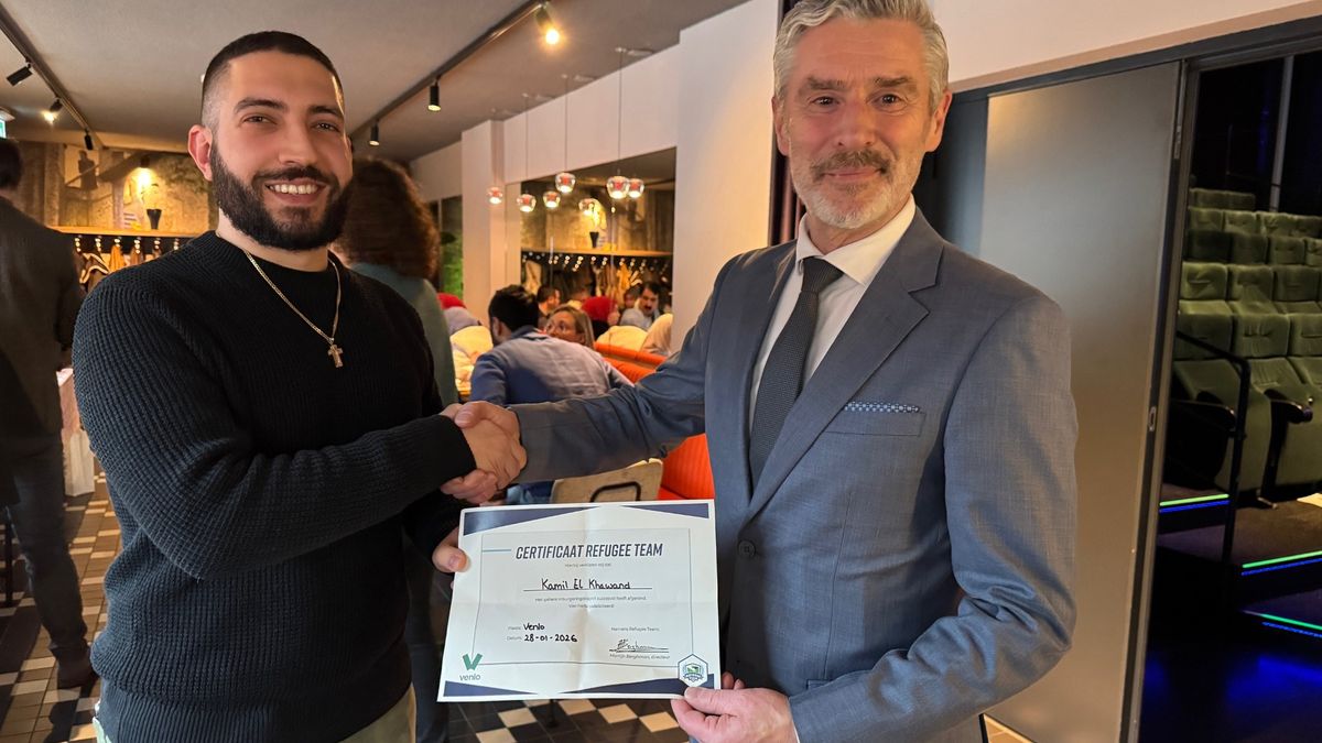 Van inburgering naar vaste baan: Kamil vindt zijn plek in Venlo
