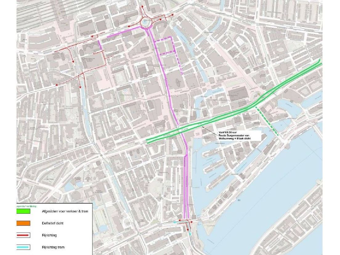 Marathon Rotterdam 2023: welke wegen zijn afgesloten?