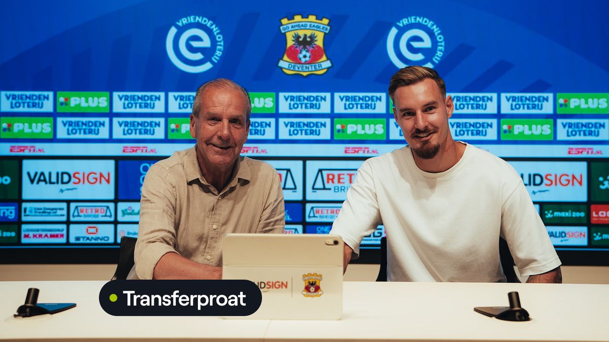 GA Eagles speelt in op vertrek De Busser en haalt doelman Hauge naar Deventer