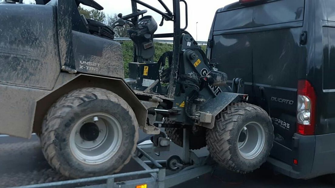 gestolen minishovel