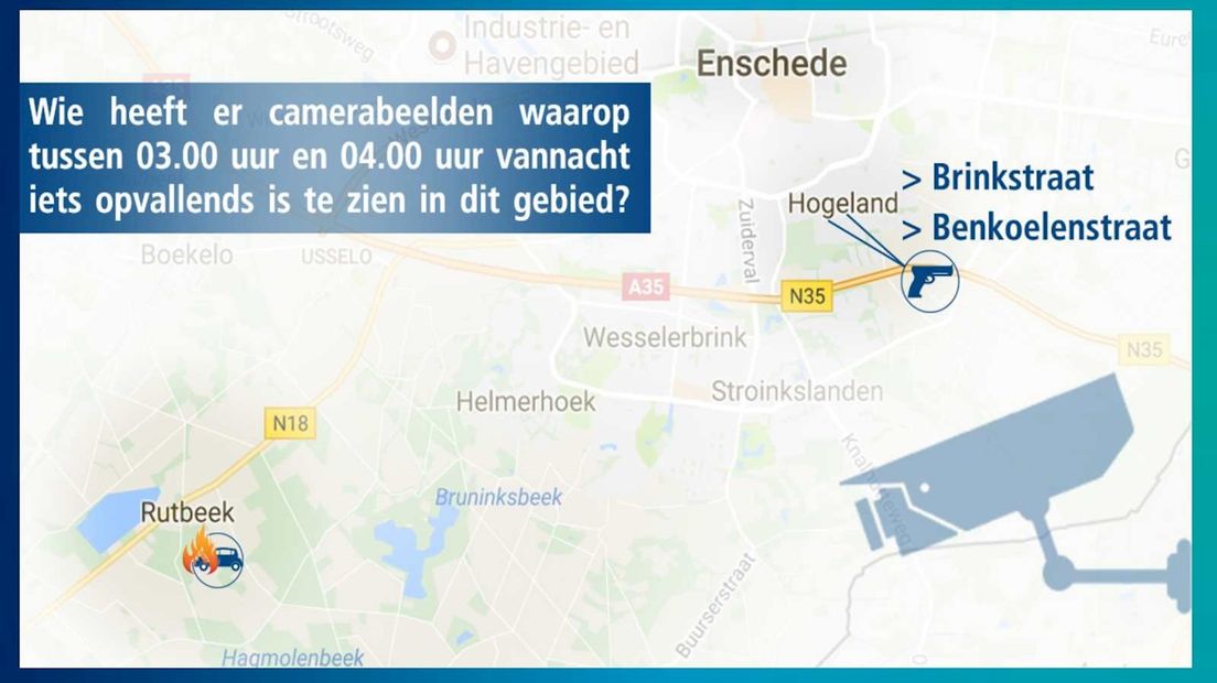 Politie wil tips over schietpartijen Enschede