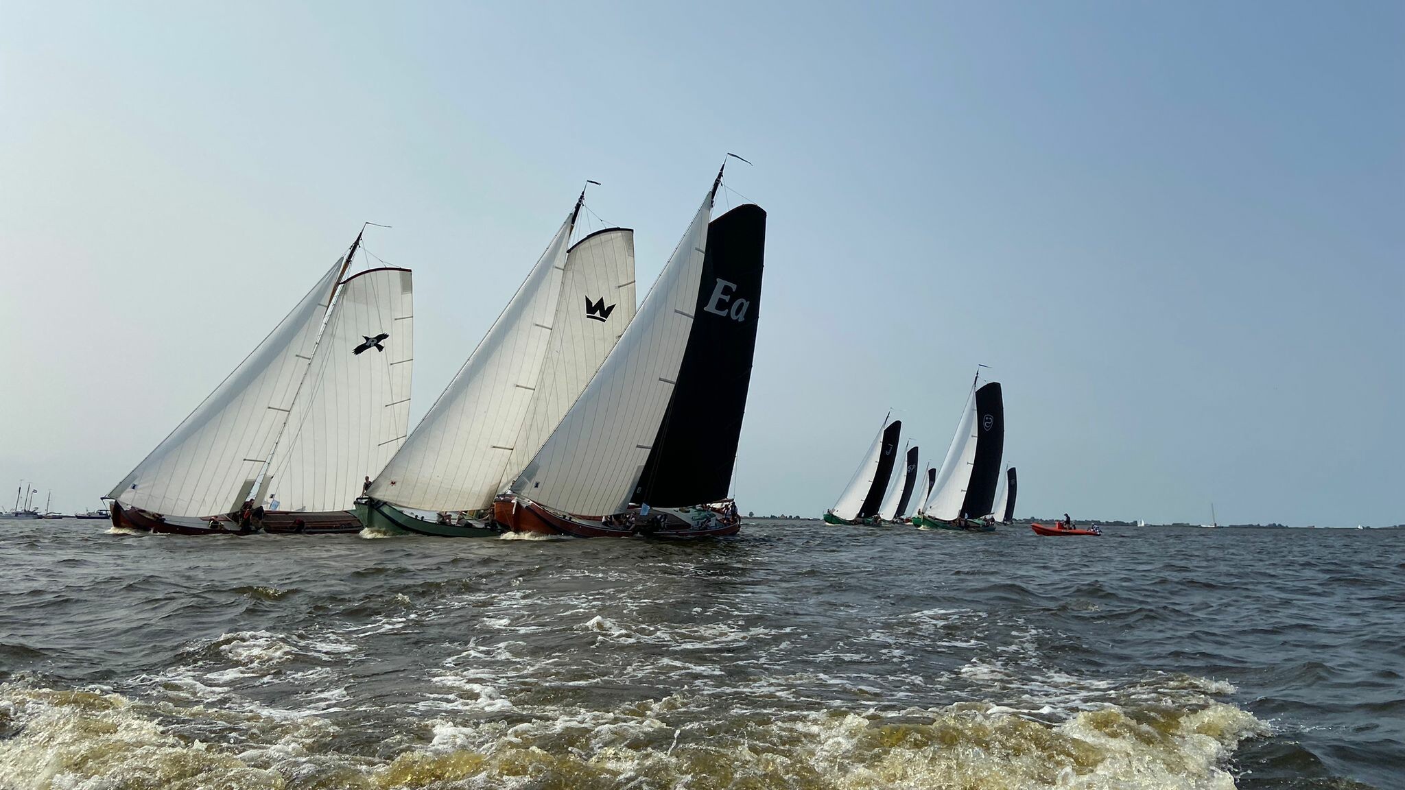 In wedstriid fan de IFKS op de Hegemer Mar