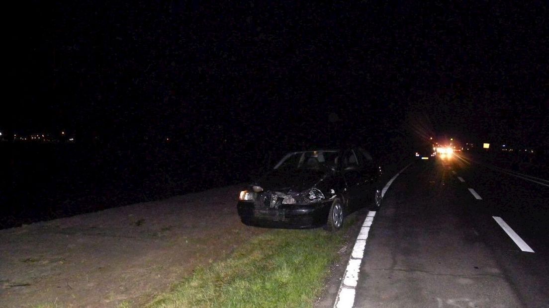 Aanrijding op de N34 blijft beperkt tot materiële schade