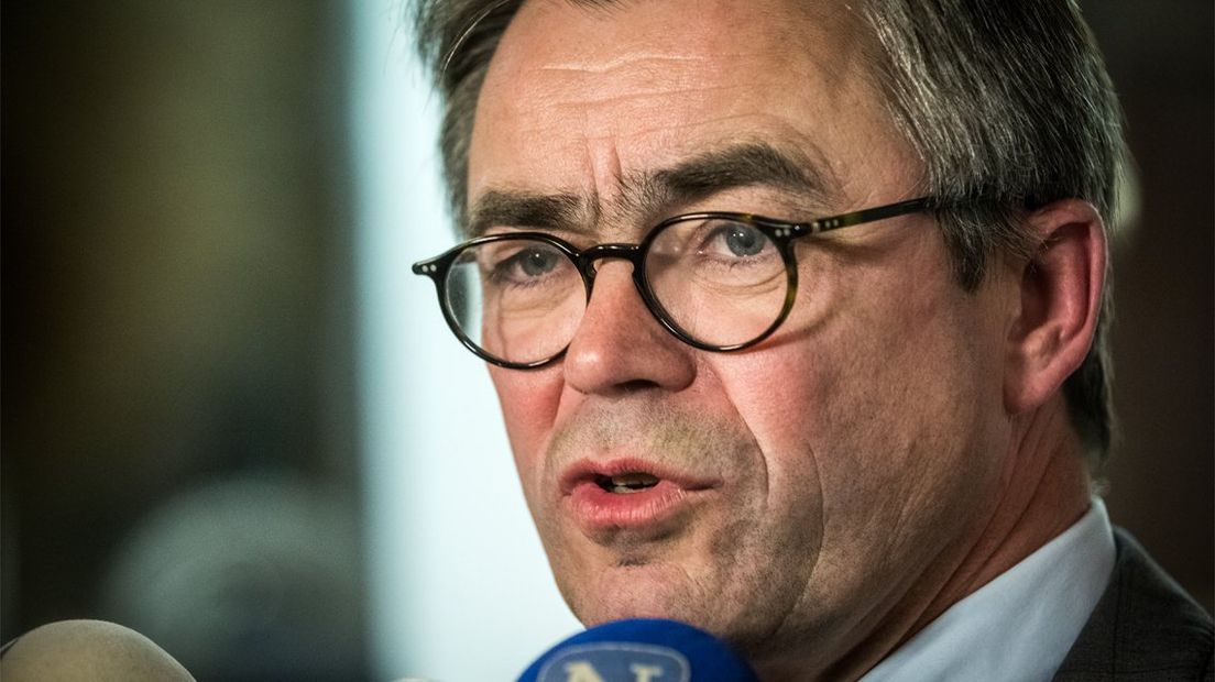 De Katwijkse burgemeester Jos Wienen.