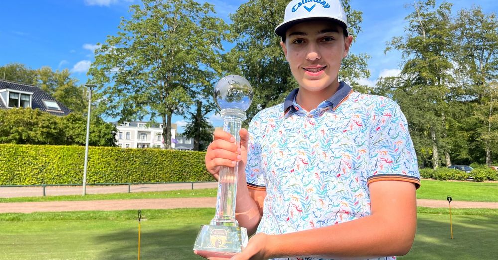 Wereldkampioen golf (14) uit Heerenveen: "Ik wil de beste van de wereld
