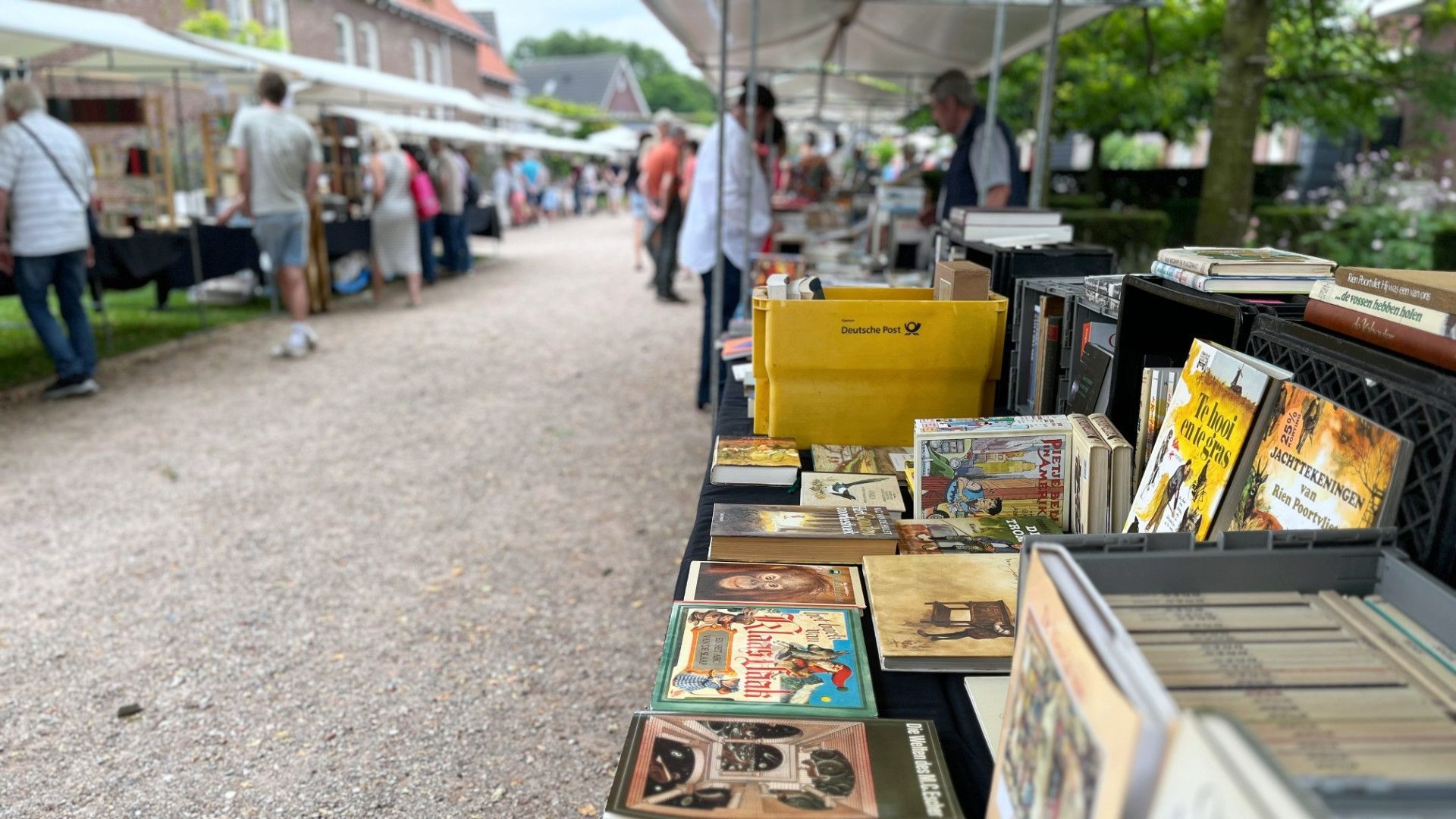 Internationale Lenteboekenmarkt keert terug naar Bredevoort.