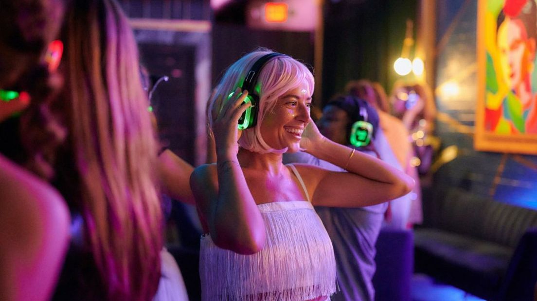 Silent disco in de Boterwaag