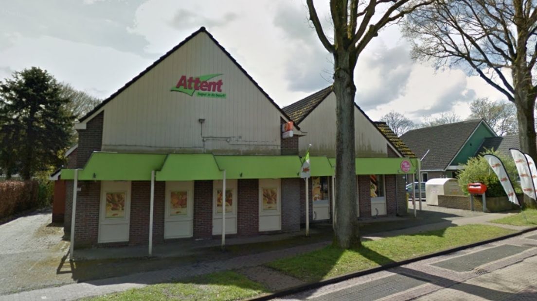 Supermarkt Attent in Gasselte gaat dicht (Rechten: Google Streetview)