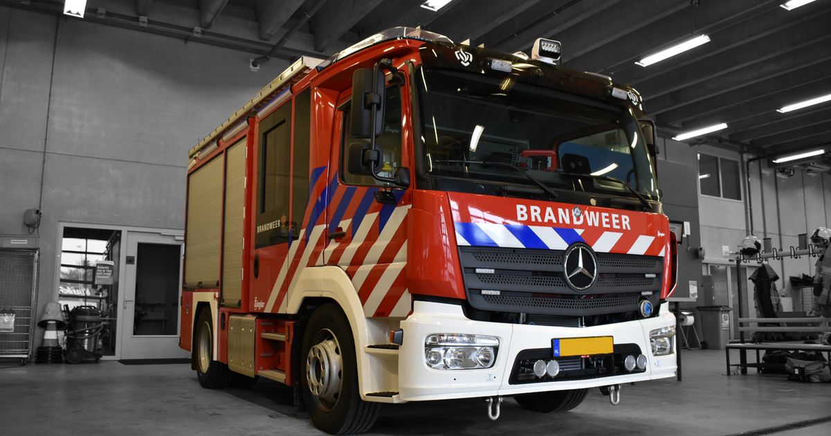 A27: Crane Truck Fire Near IJsselsteins Apartment