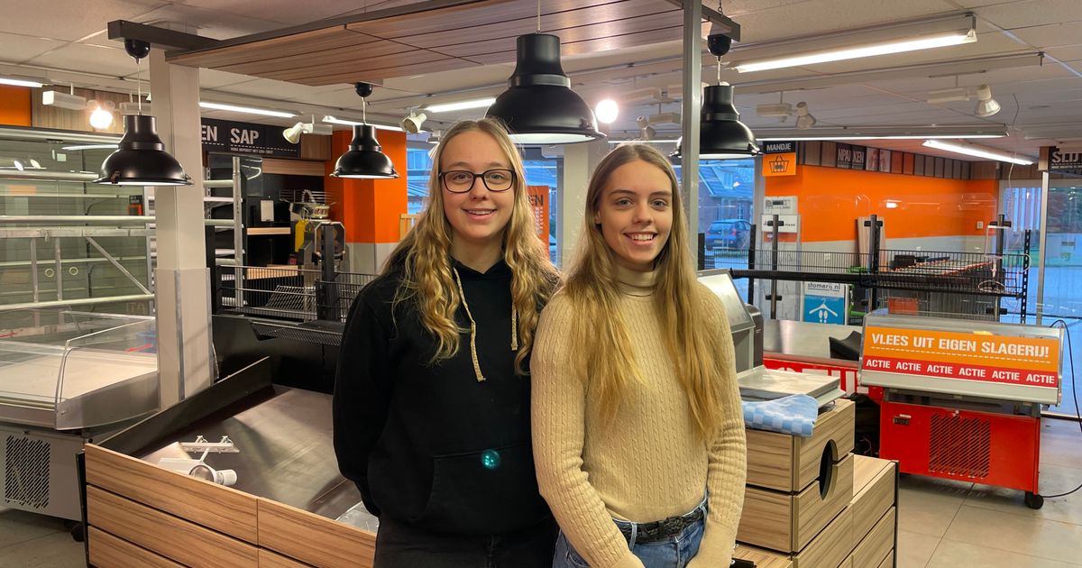 Sisters Sanne (19) and Ilse (16) Reopen Hooghalen Supermarket: A Big Step for Young Entrepreneurs