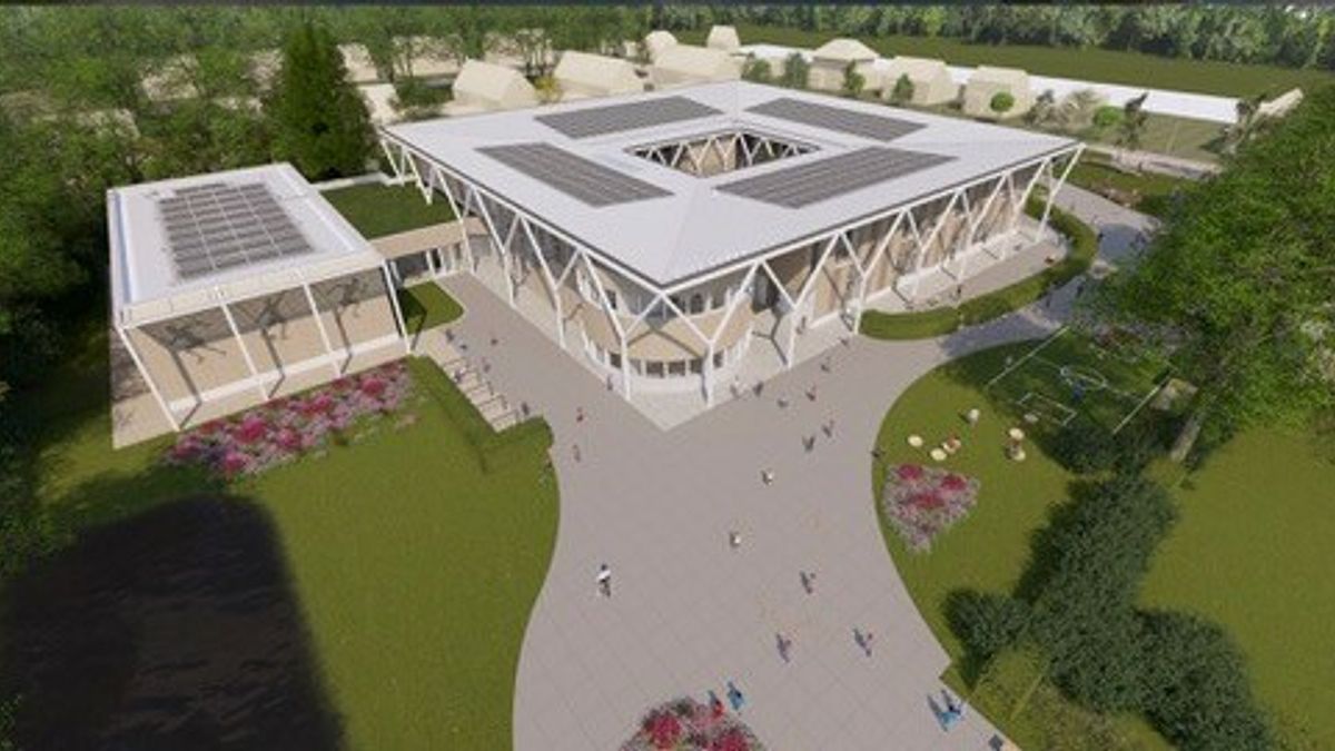 Nieuwe school in Drachten is het antwoord op 'spiegelpaleis' van telefoonschermen