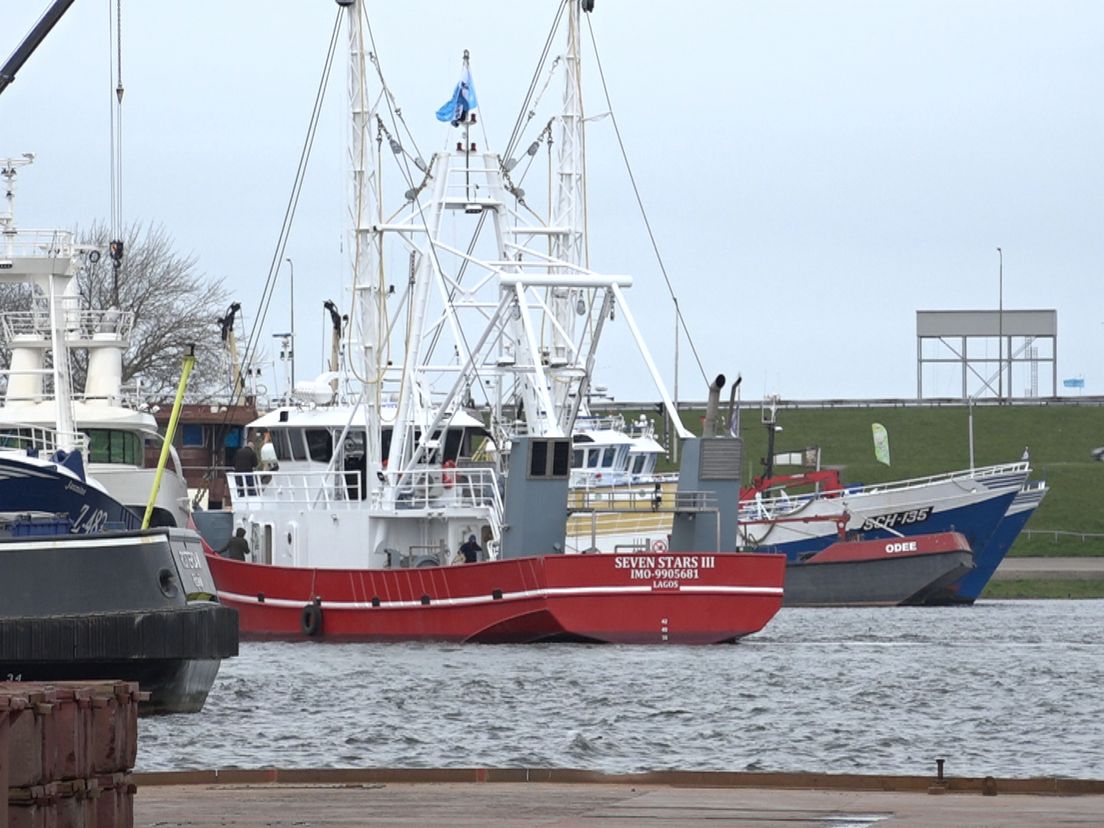 De haven van Stellendam