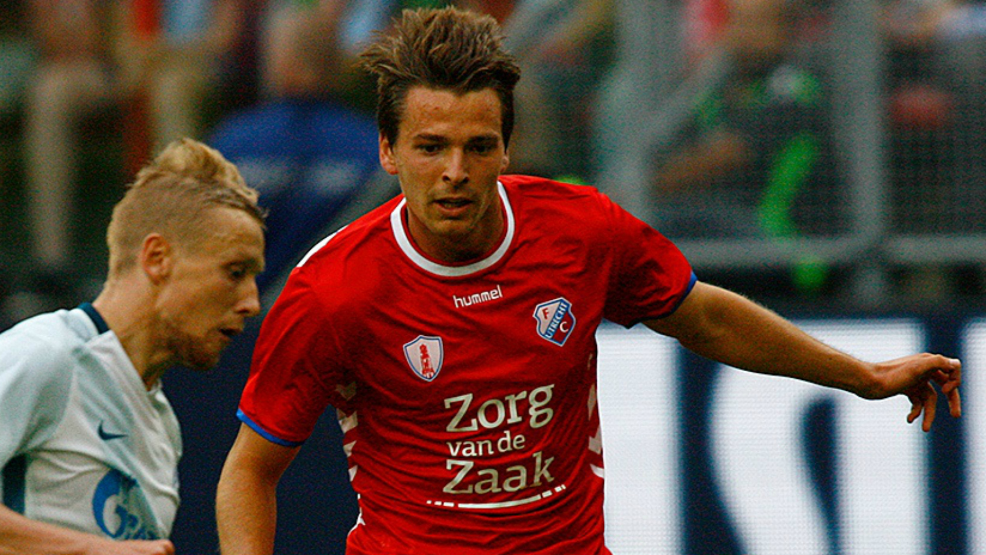 Lukas Görtler in 2017, als speler van FC Utrecht
