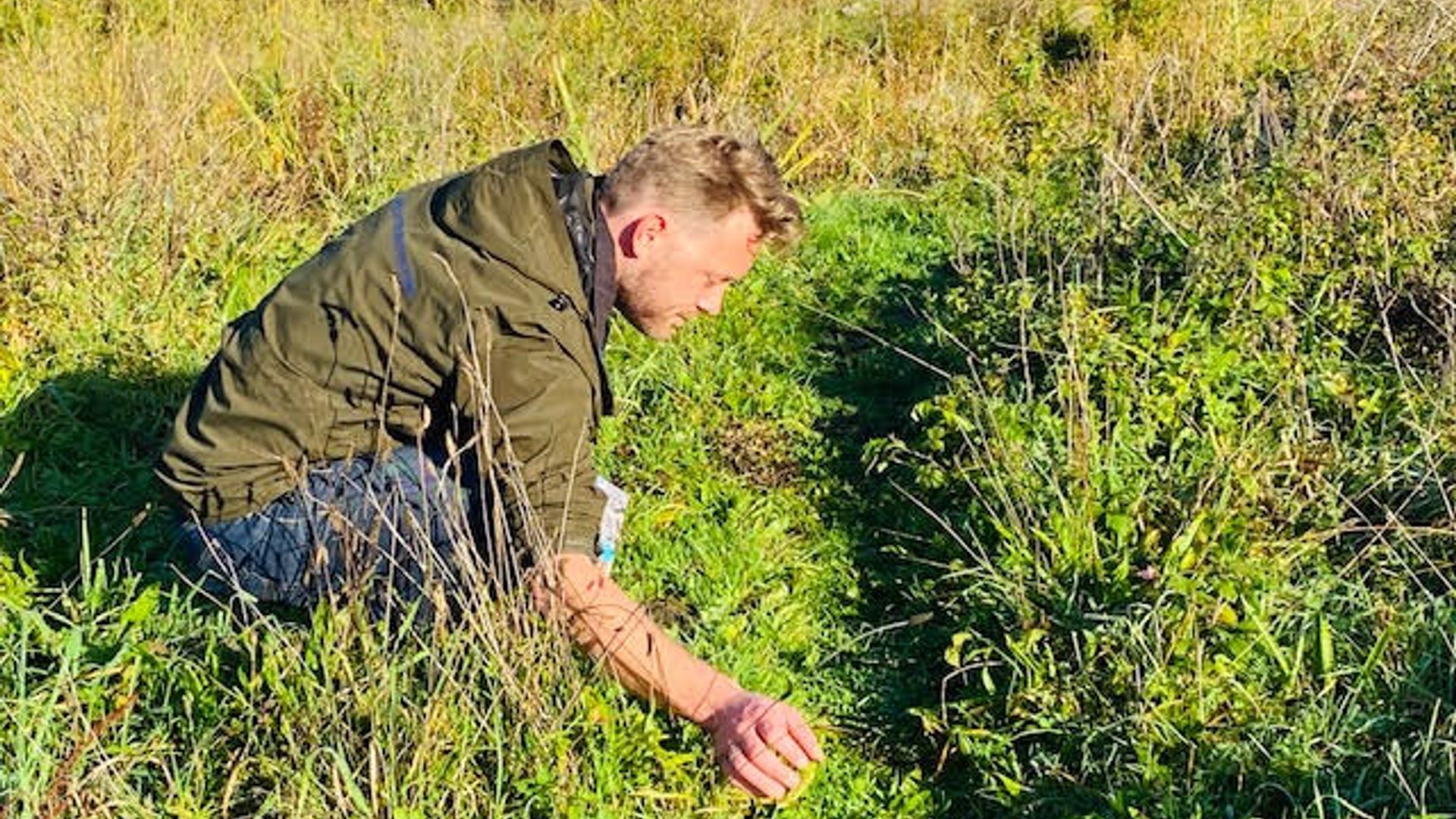 Chris Natuurlijk op 22 oktober op het Rotterdams platteland - Rijnmond
