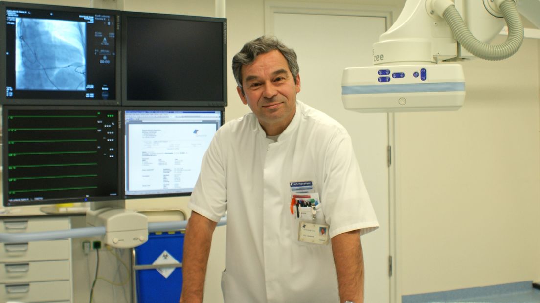 Cardioloog Raymond Lionarons