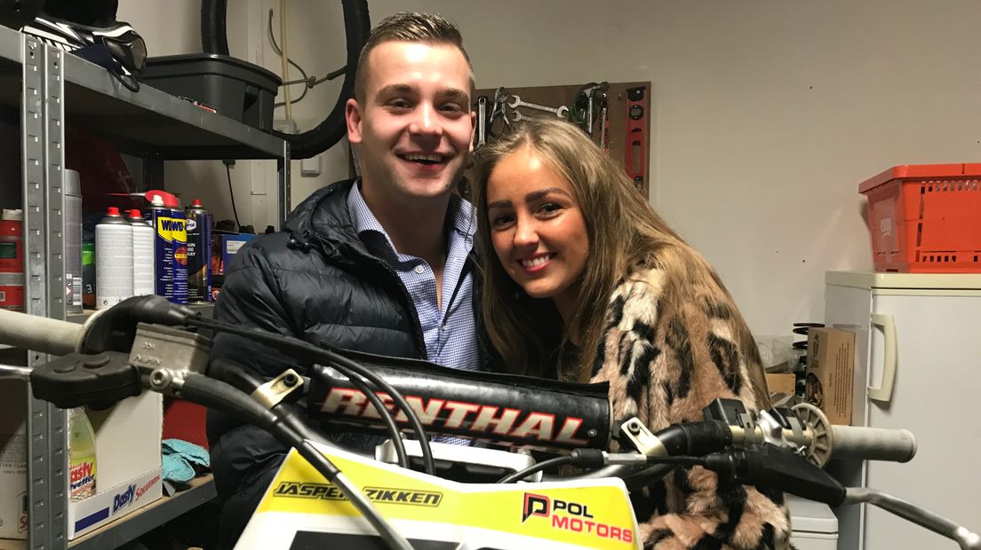 Motorcrosser Rick Folkers wil de nieuwe Jannes worden (Rechten: Karin Mulder/RTV Drenthe)