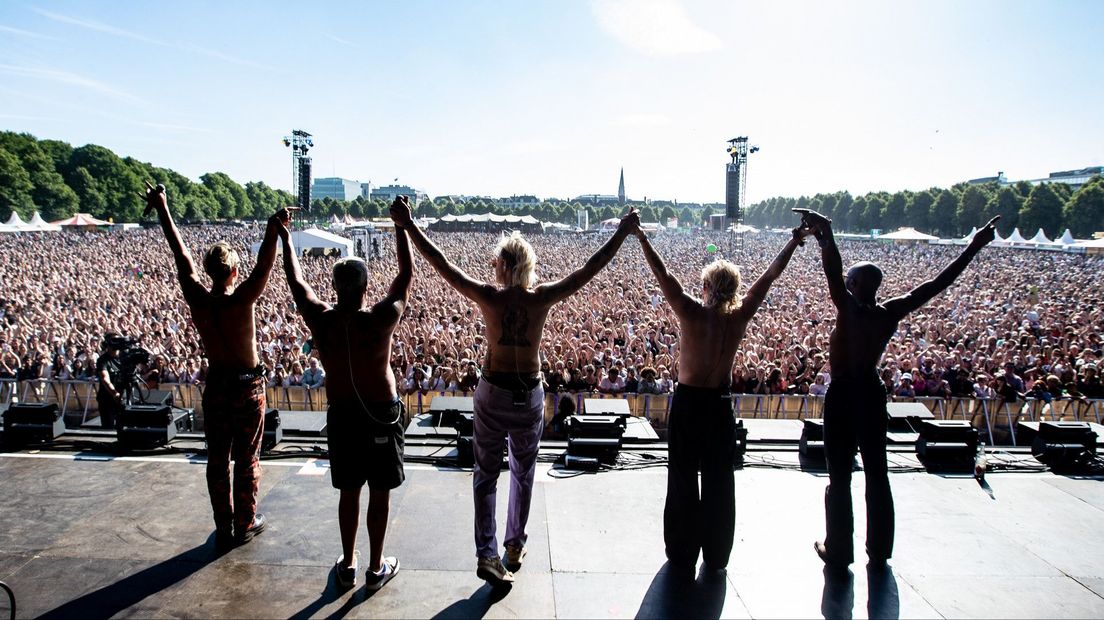 Goldband op Parkpop 2022