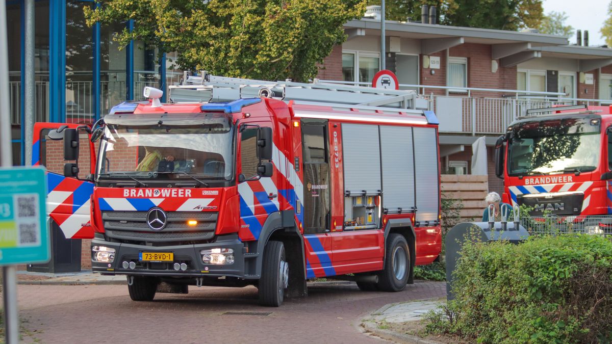 Brand in zorgcentrum Schoonebeek, een persoon naar ziekenhuis