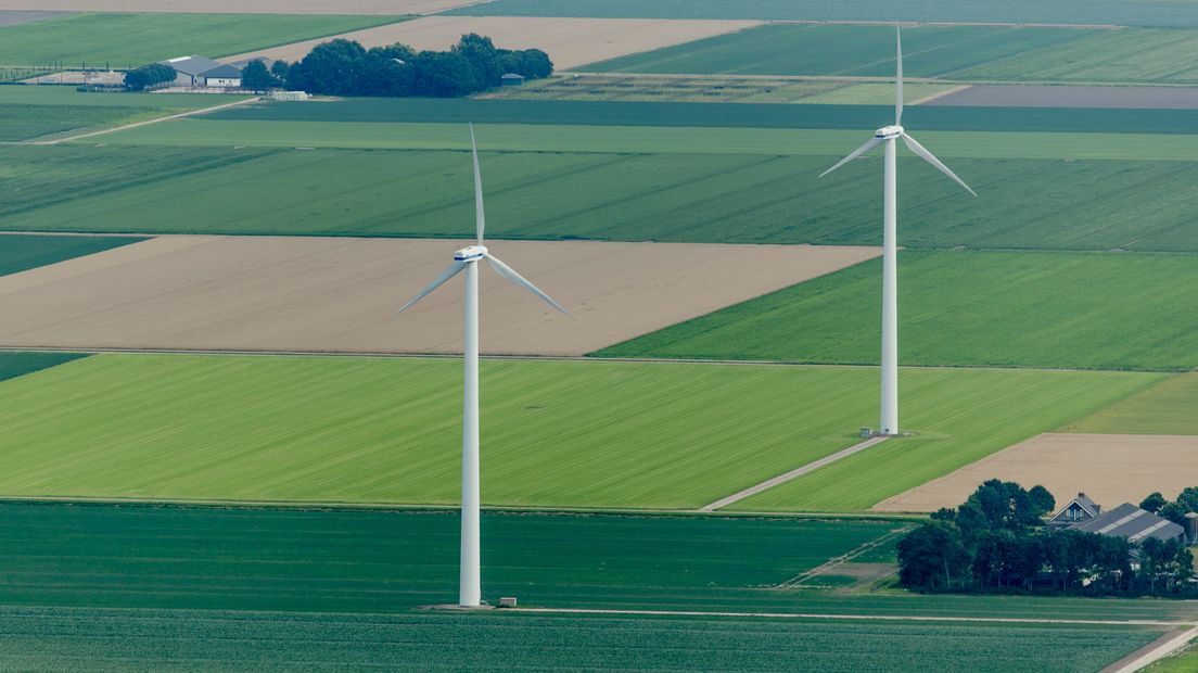 Aan de Hulteweg mogen windmolens komen (Rechten: ANP/Robin van Lonkhuijsen)