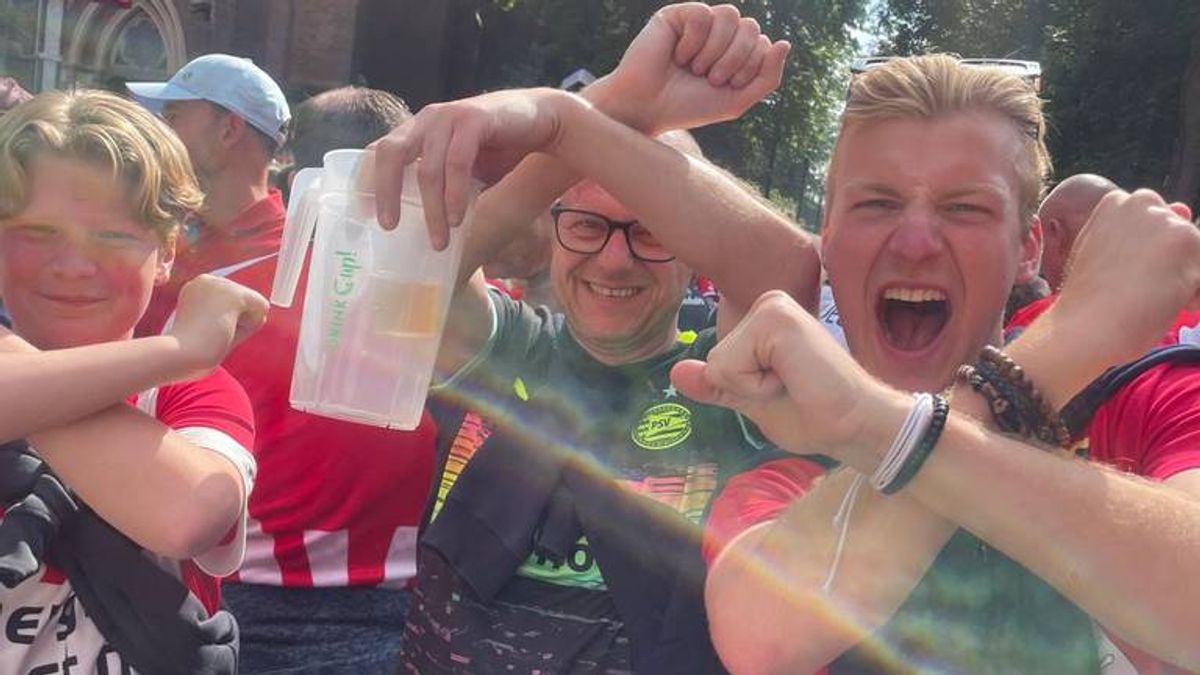 Kampioensfeest eindigt voor PSV-fan Sebas onverwacht in Zeeland: 'Wat doe ik in Kruiningen-Yerseke?'