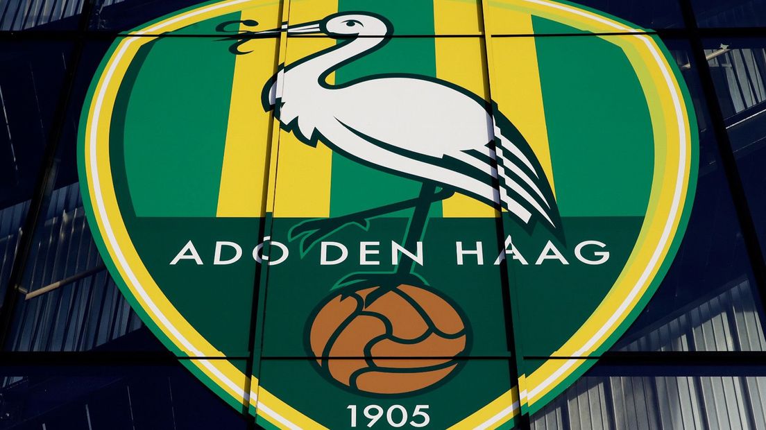 Logo op stadion ADO Den Haag