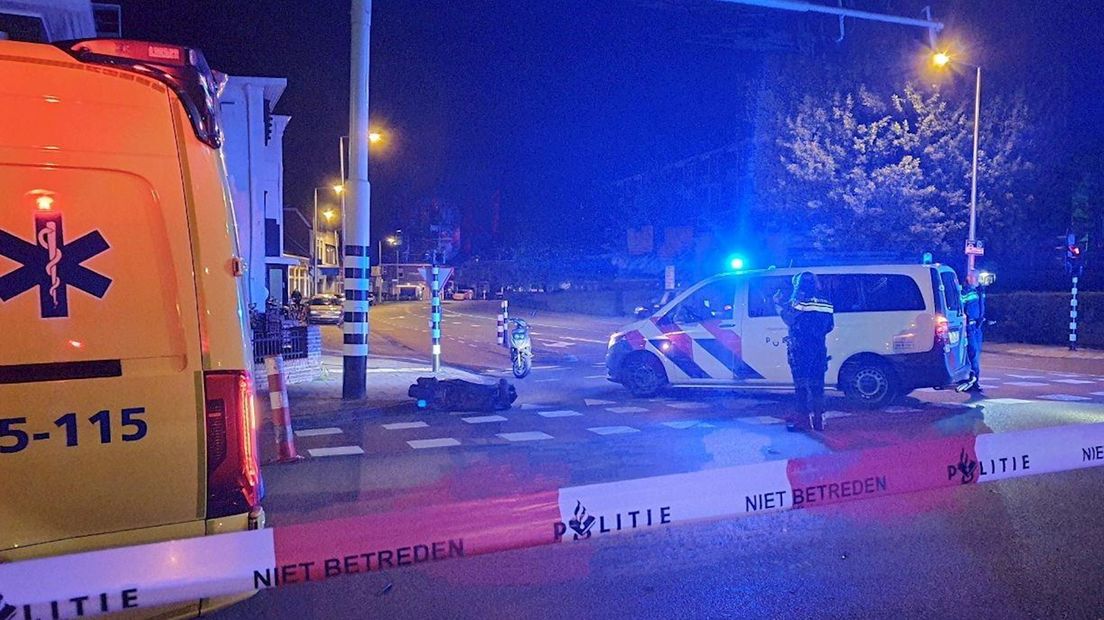 Scooterrijder gewond bij ongeluk in Enschede
