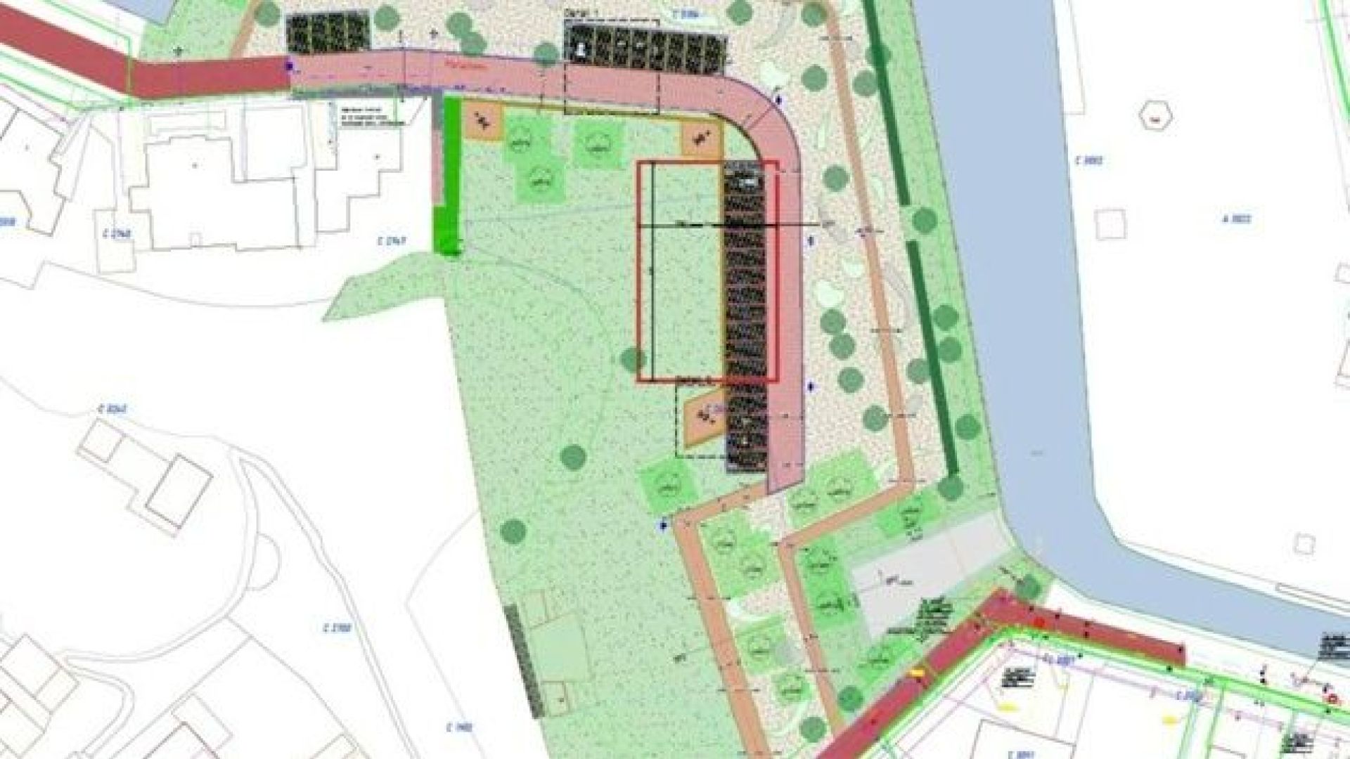 Schets van de Maliebaan.