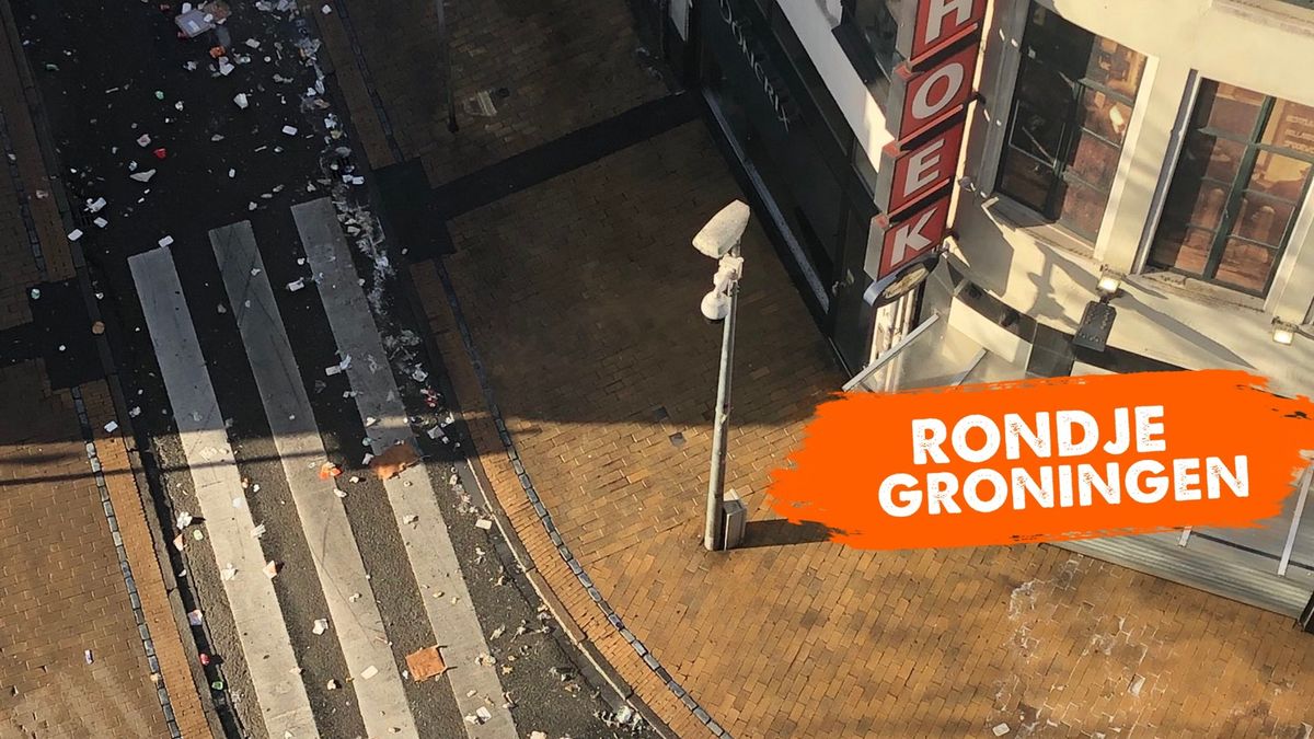Rondje Groningen: Wat een troep bij De Hoek! - RTV Noord