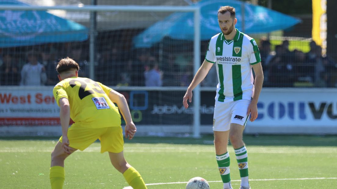 Beeld uit de Zeeuwse derby tussen Kloetinge en Hoek