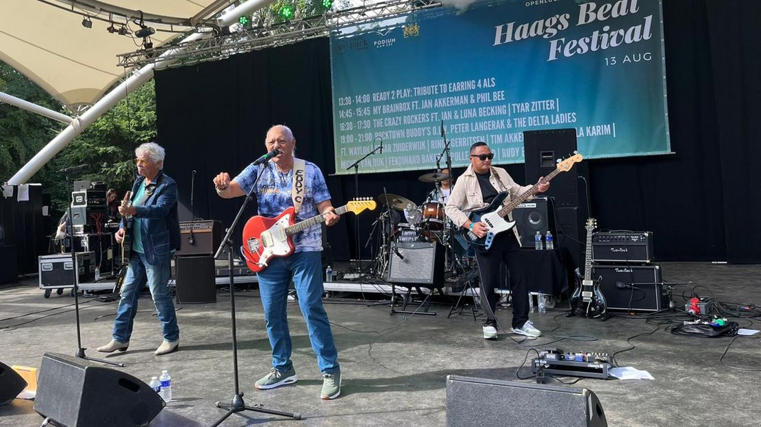 Tal van Haagse rockers waren zondag te bewonderen in het Zuiderpark