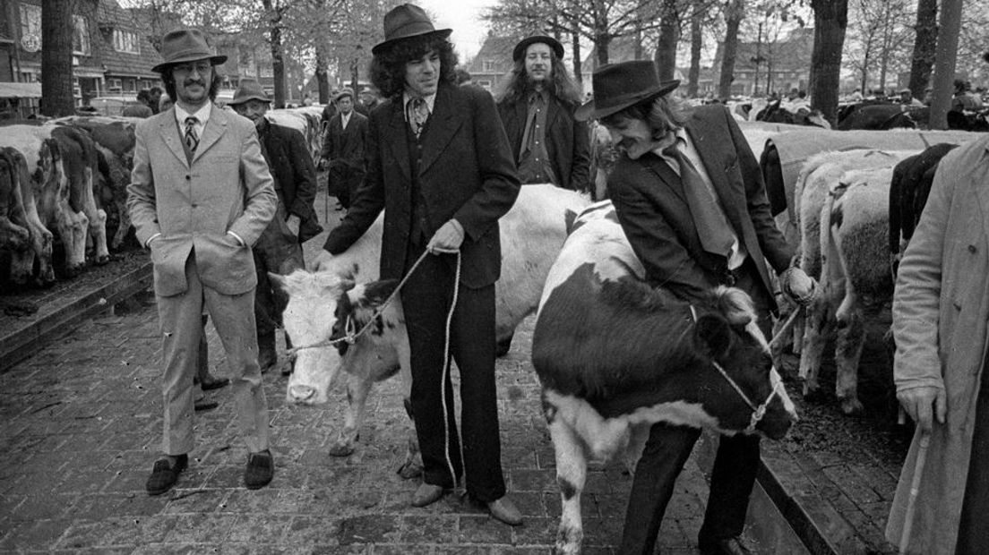 Normaal in de onstuimige beginjaren op de veemarkt in Doetinchem.