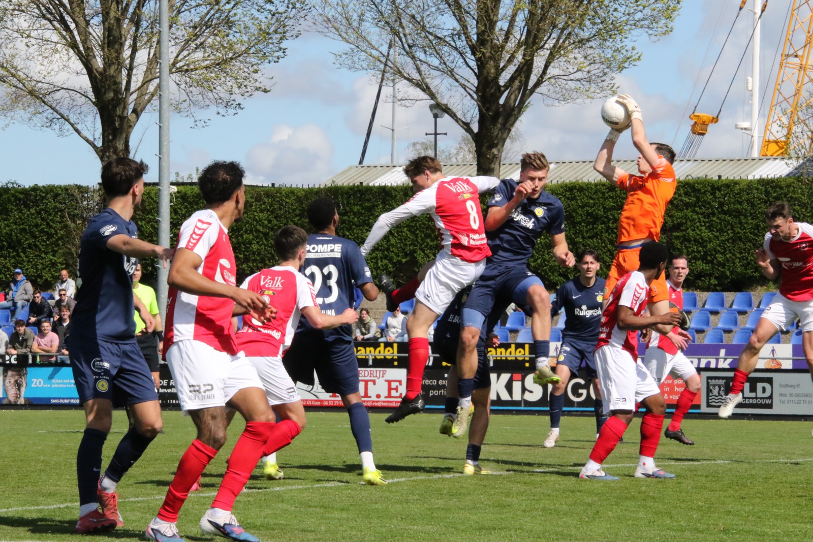 Hardwerkend GOES bedwingt FC Lisse en helpt Kloetinge, maar baalt van late gelijkmaker