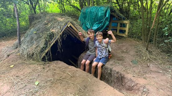 Kinderen in Zeist moeten zelfgebouwde hut afbreken: 'Heel veel moeite gedaan' Home