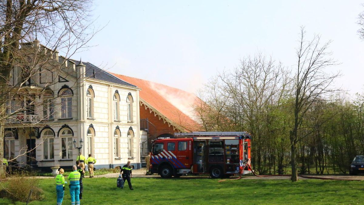 Brand bij zorgboerderij in Nieuw-Buinen